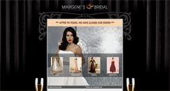 Desktop Screenshot of margenesbridal.com